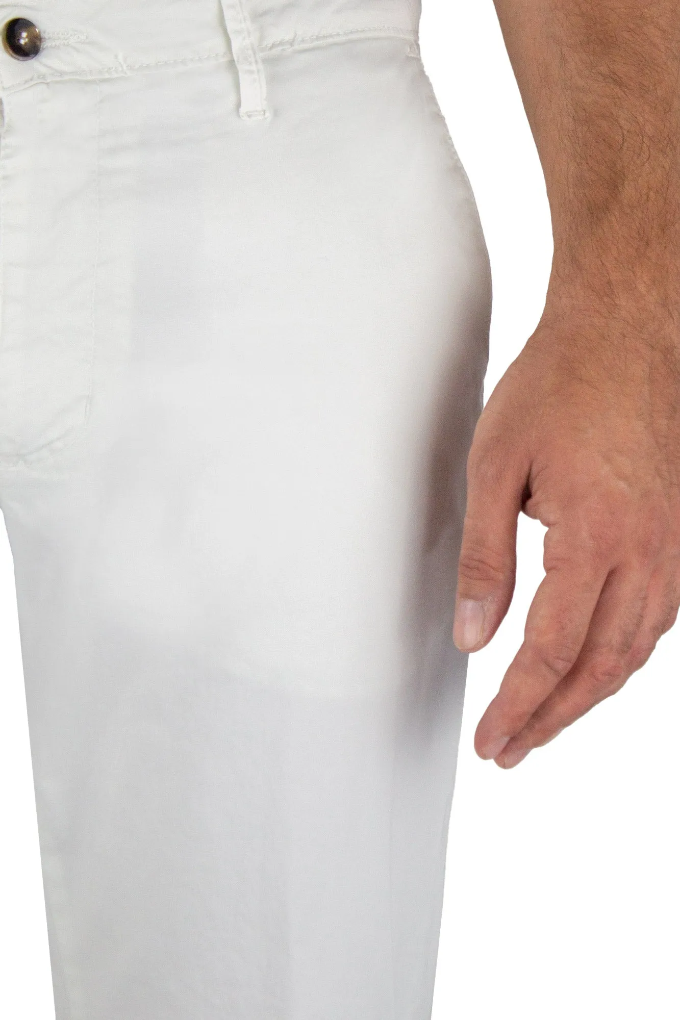 Chinos in cotone stretch