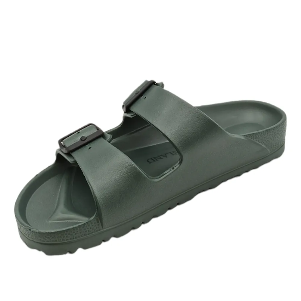 Ciabatta uomo in gomma Grunland CI2613 M2DATO OLIVA