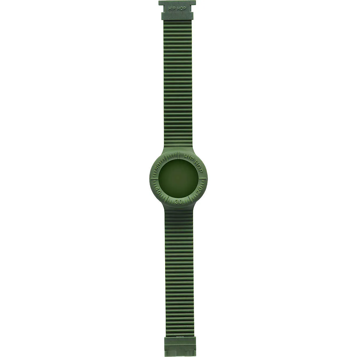 Cinturino orologio Hip Hop Verde Silicone
