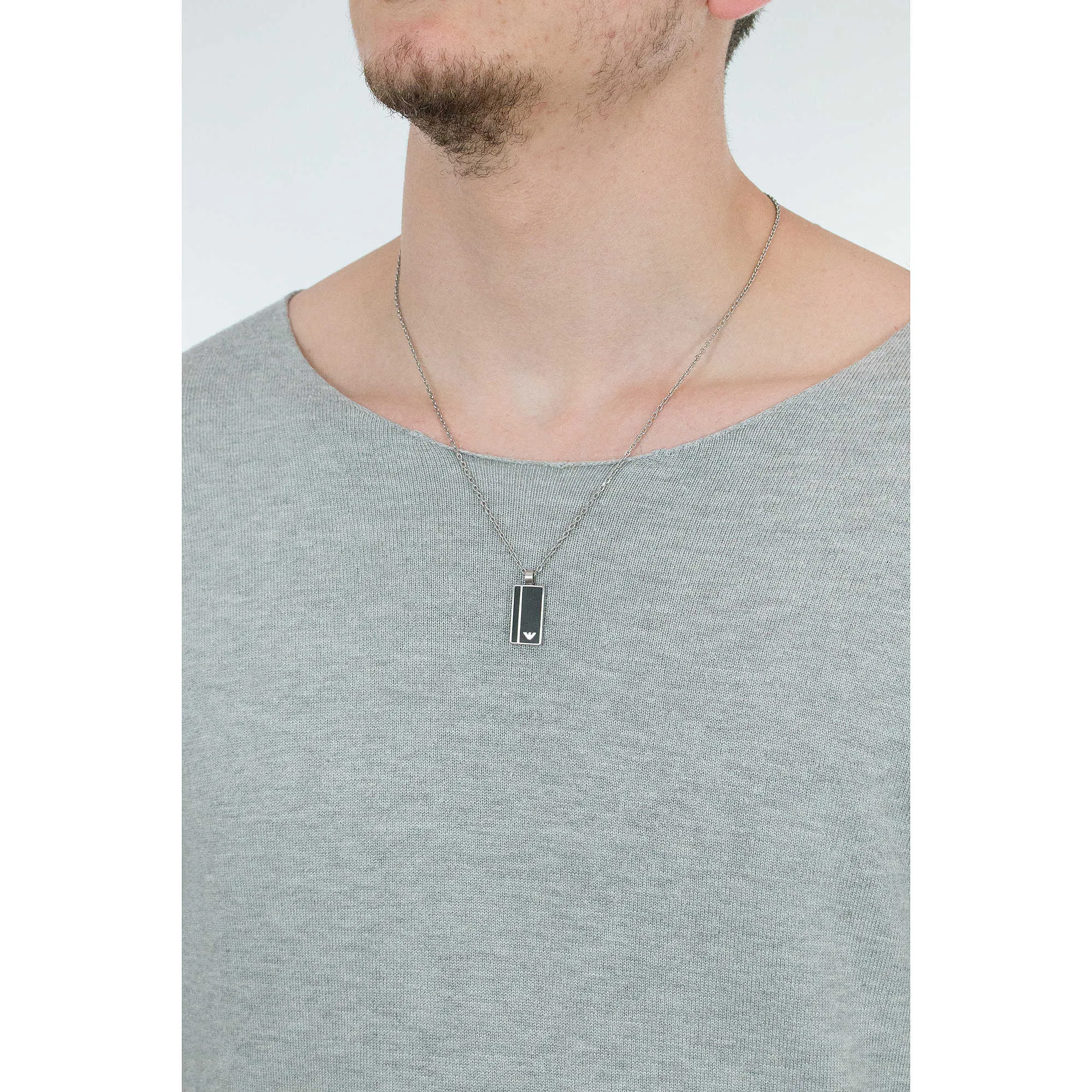 collana uomo gioielli Emporio Armani