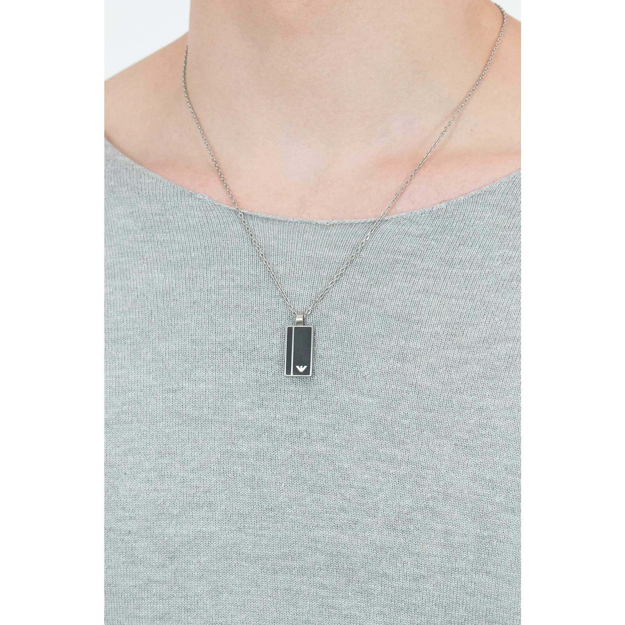 collana uomo gioielli Emporio Armani