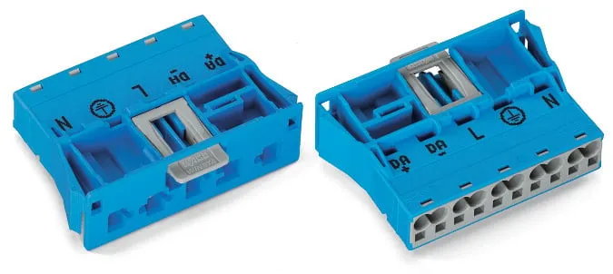 Connettore per illuminazione WAGO, 5 poli, A scatto