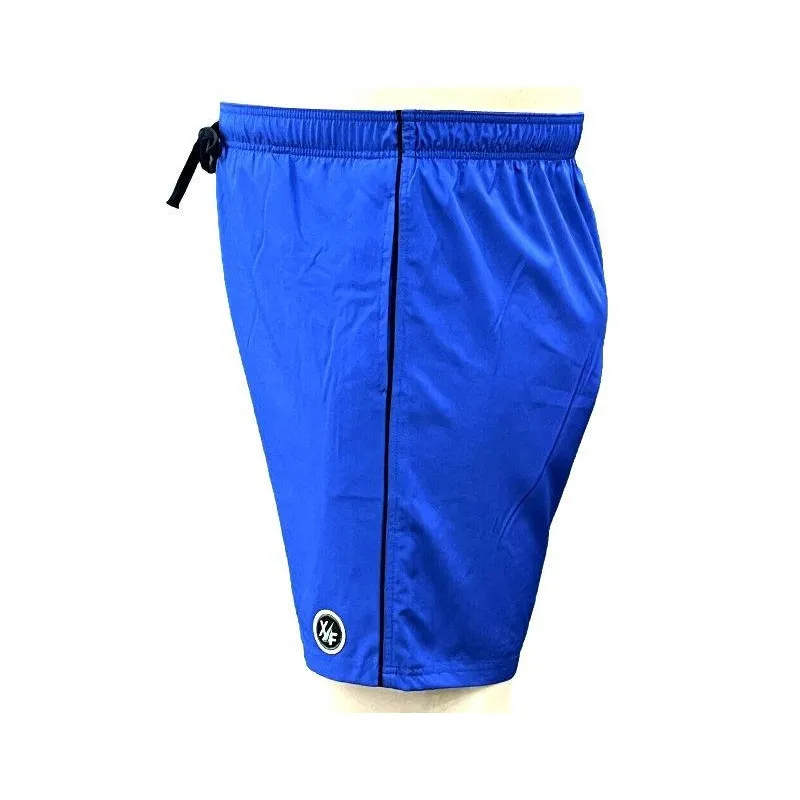 Costume taglie forti stretch maxfort uomo lunghezza ginocchio nautic royal