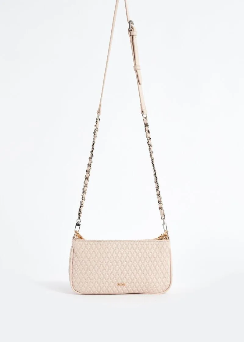 Crossbody in similpelle con pochette