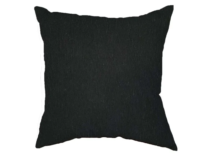 Cuscino bombato Londra nero 40 x 40 cm