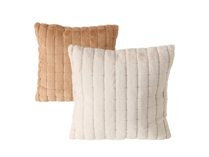 Cuscino natalizio Tabena beige-marrone 45x45 cm assortito