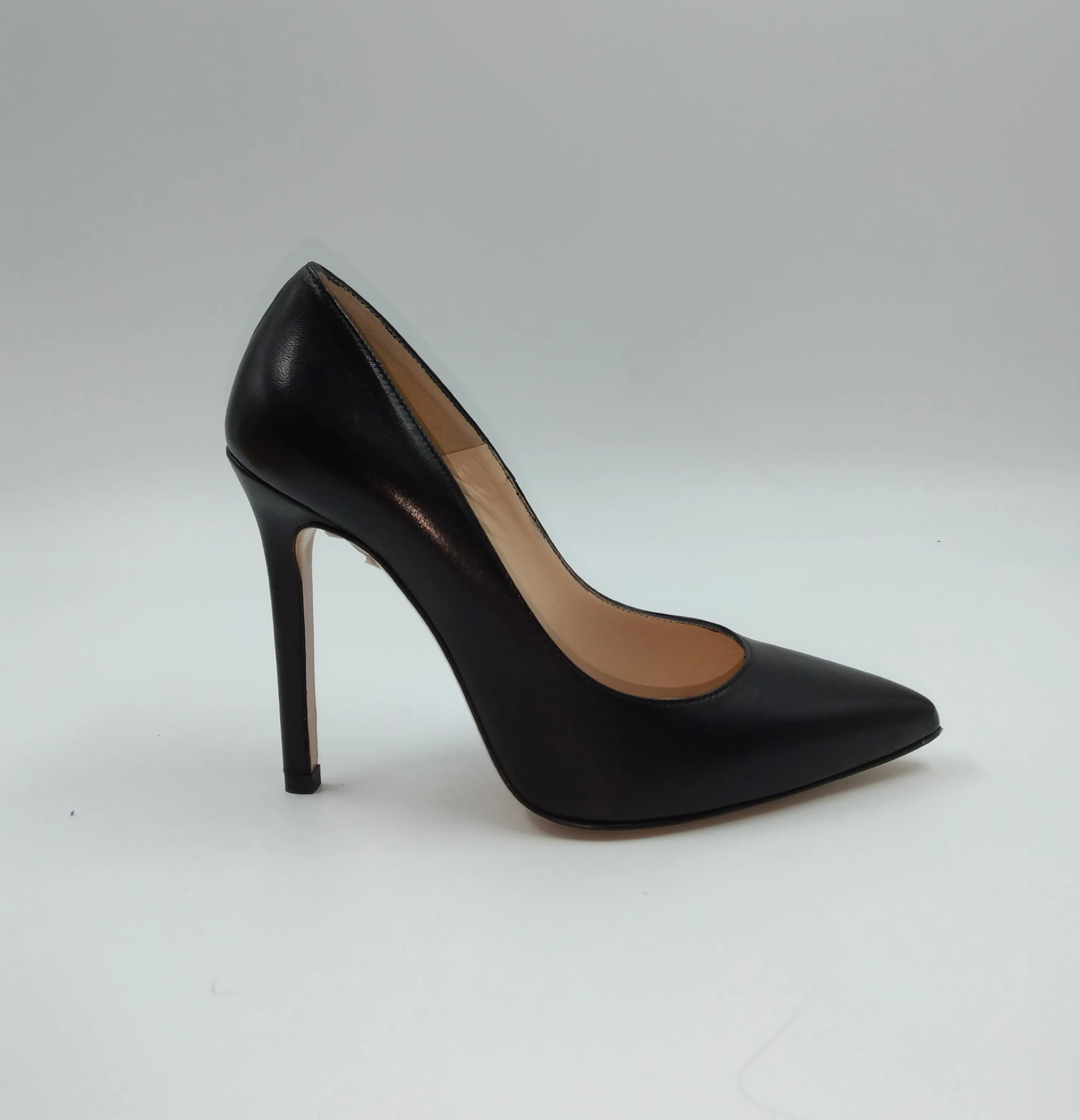 DECOLLETE NAPPA NERO