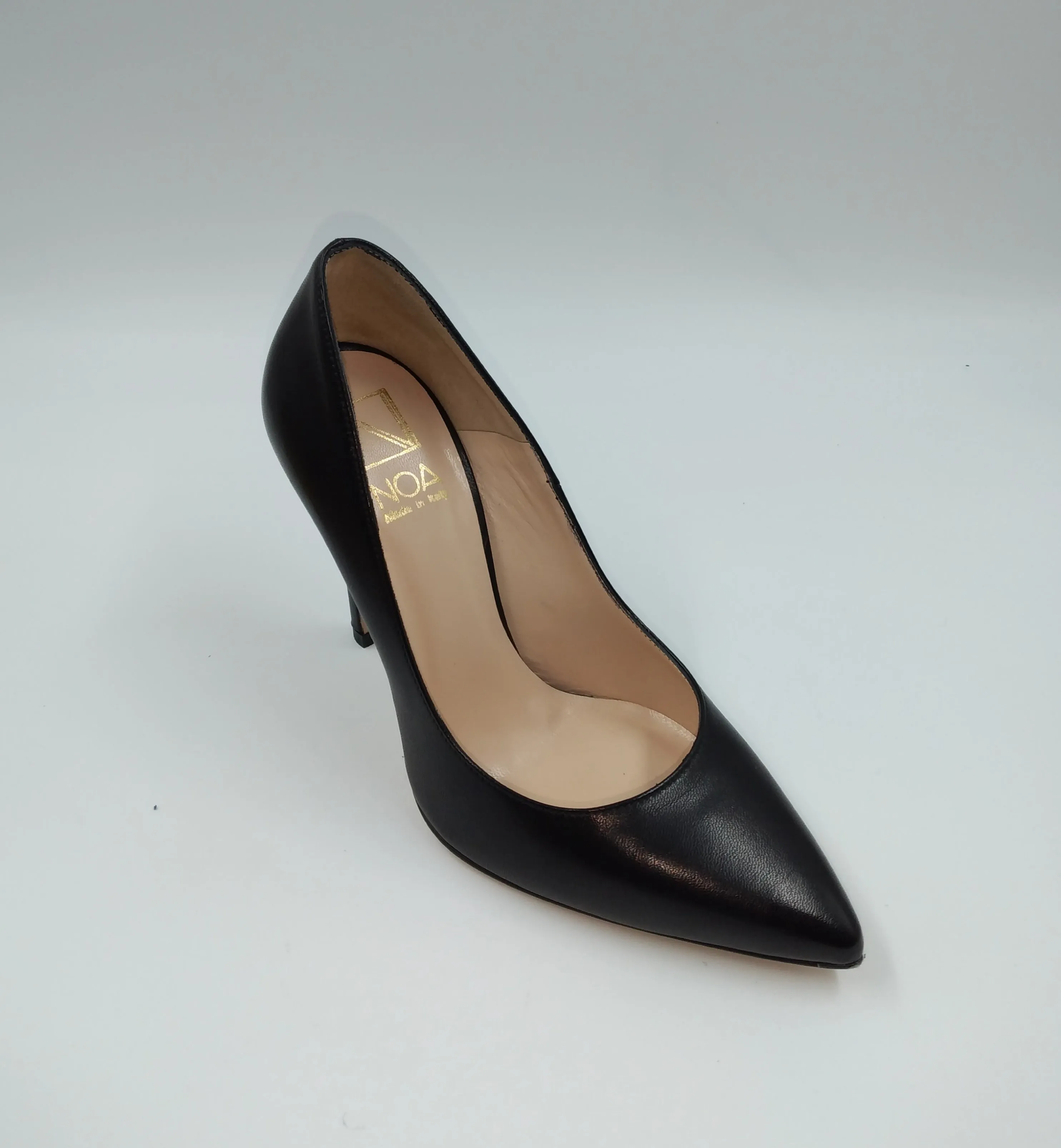 DECOLLETE NAPPA NERO