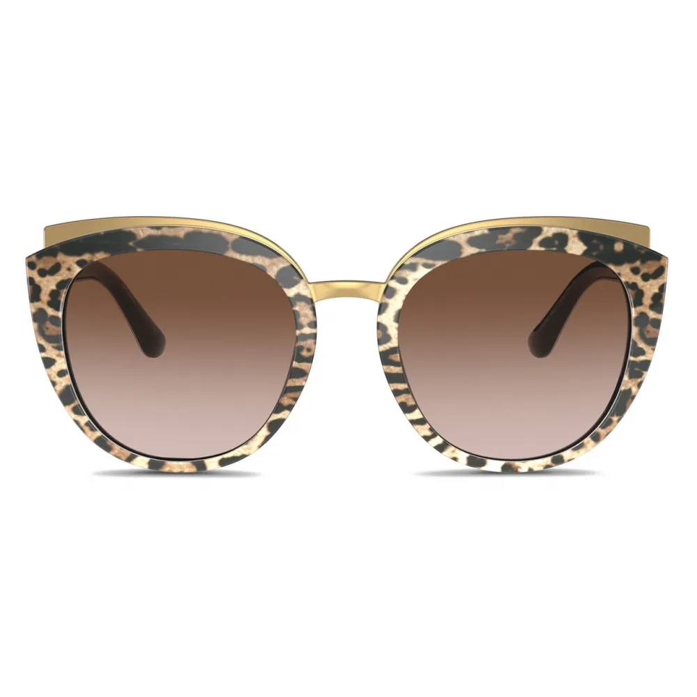 Dolce & Gabbana - Occhiale da Sole Print Family - Stampa Leo - Dolce & Gabbana Eyewear