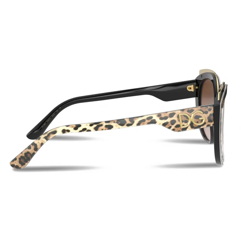 Dolce & Gabbana - Occhiale da Sole Print Family - Stampa Leo - Dolce & Gabbana Eyewear