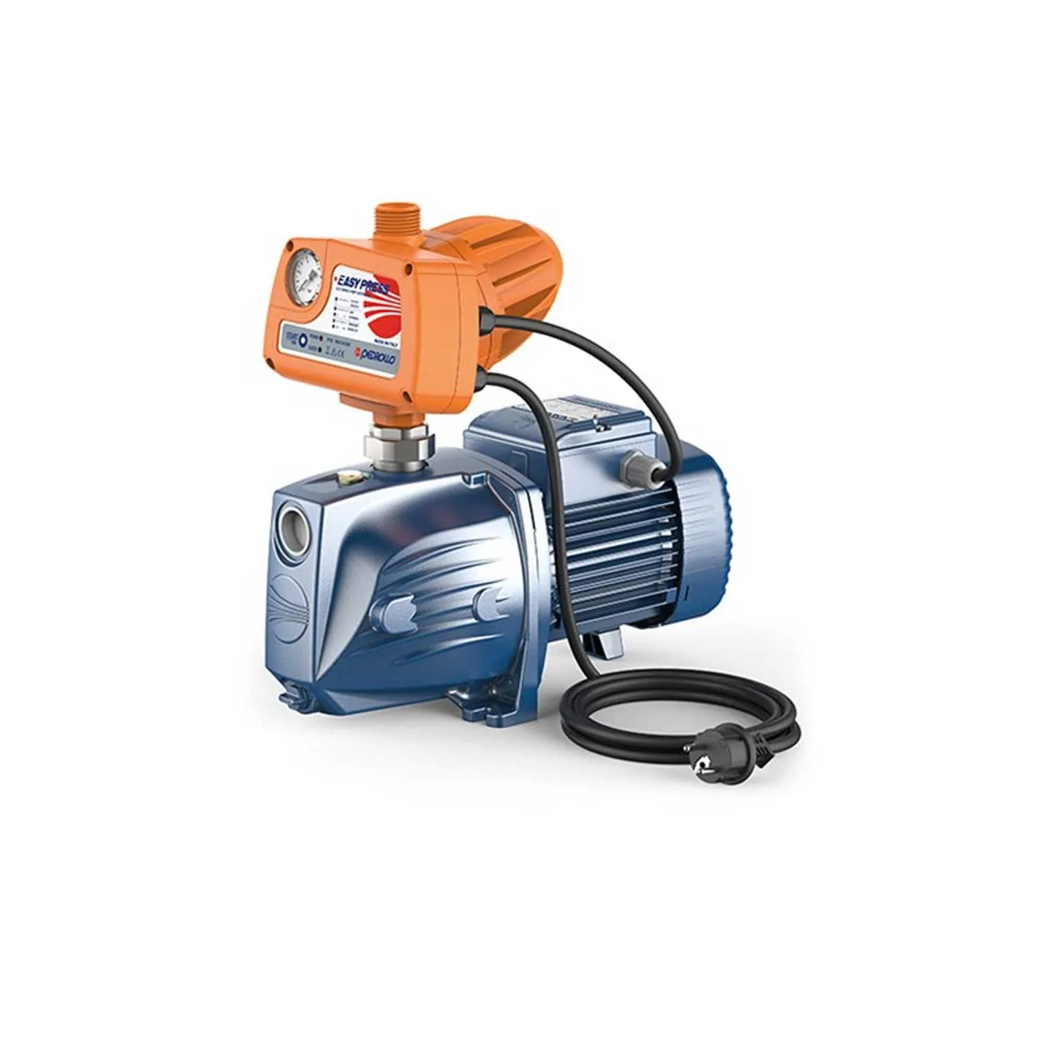 Elettropompa Pedrollo 3CPM80-EP c/regolatore elettronico di pressione potenza 0,60 HP con manometro, guinto ad attacco rapido e 
