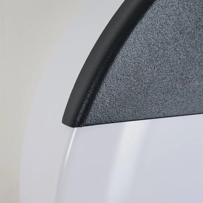 Eppeland Applique da esterno LED Nero, 1-Luce