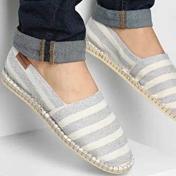 Espadrillas Origine Print Grigio Beige chiaro