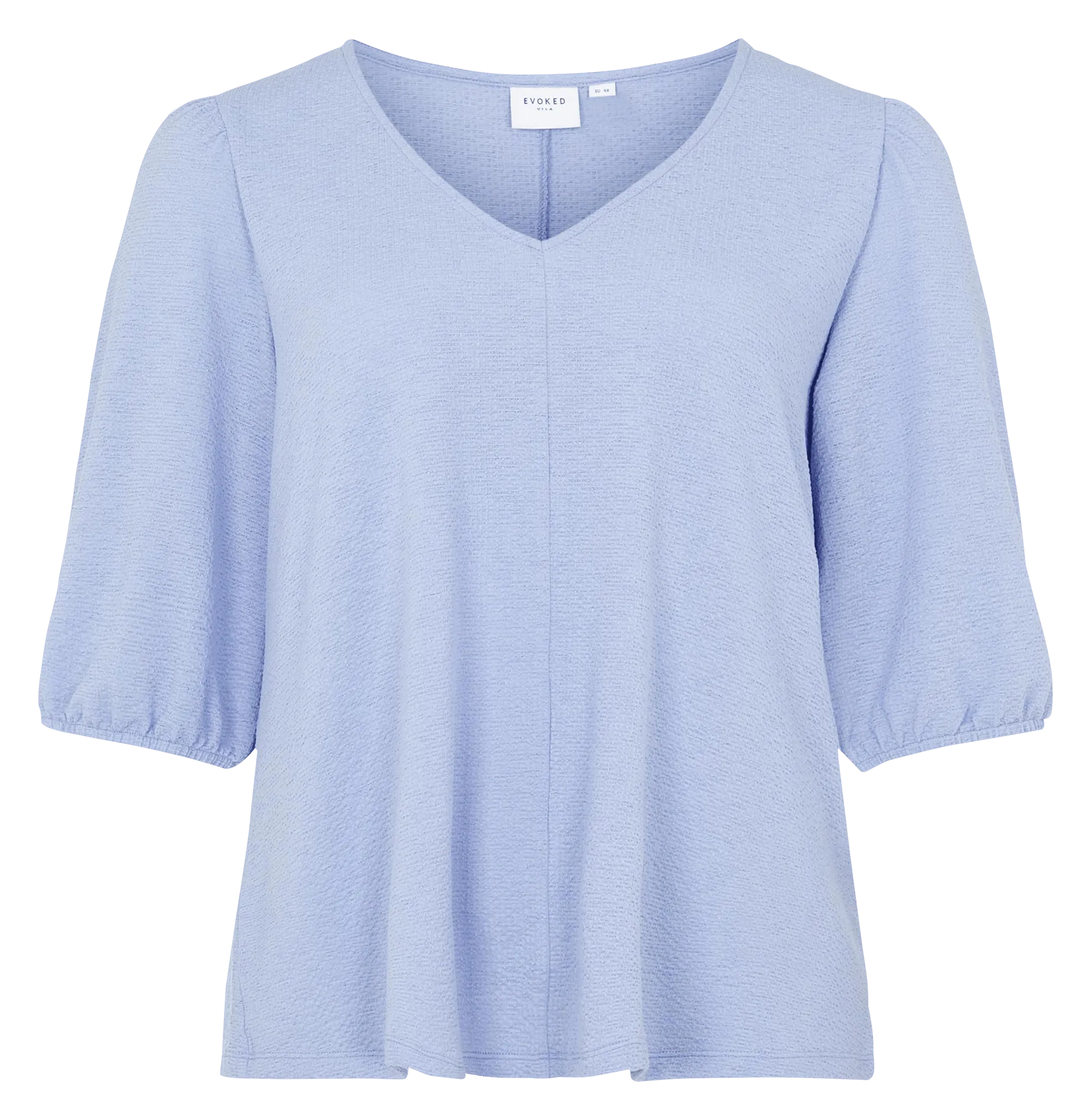  EVOKED   Top con scollo a V | Blu