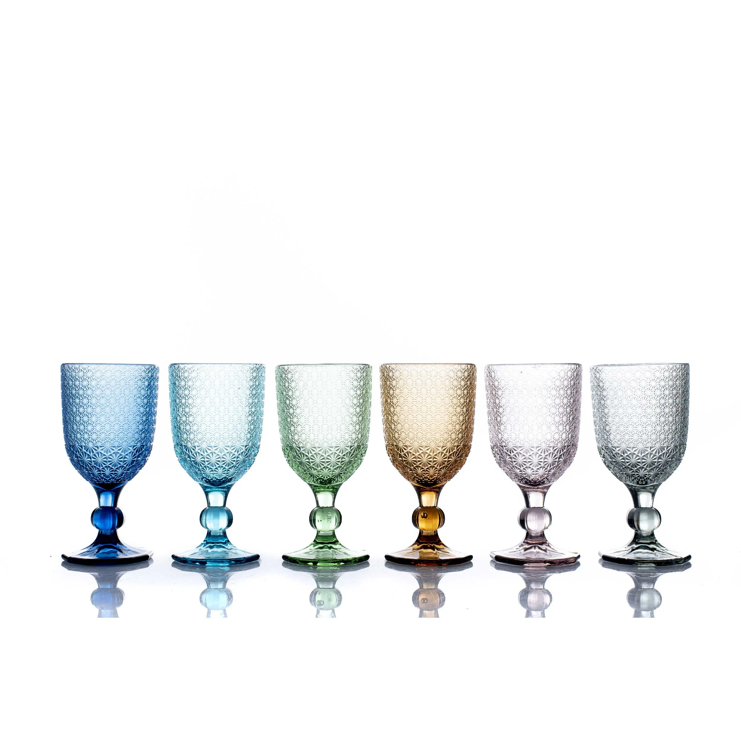 Evviva  Set 6 pezzi calici per vino in vetro Mozart