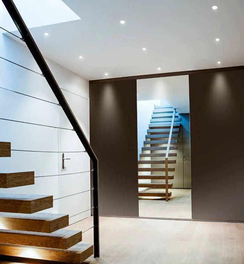 Faretto In Gesso Bianco Incasso Per Controsoffitto Rotondo 8 cm Isyluce 814