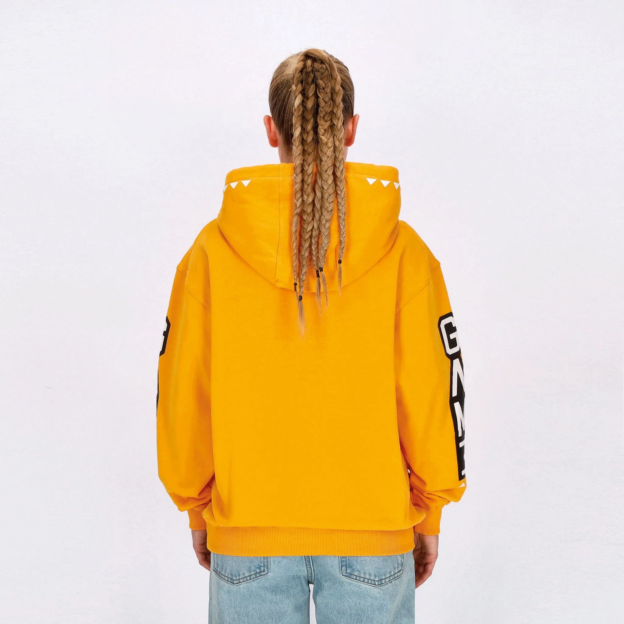 Felpa Cappuccio Uomo Armscript G-hoodie Mustard
