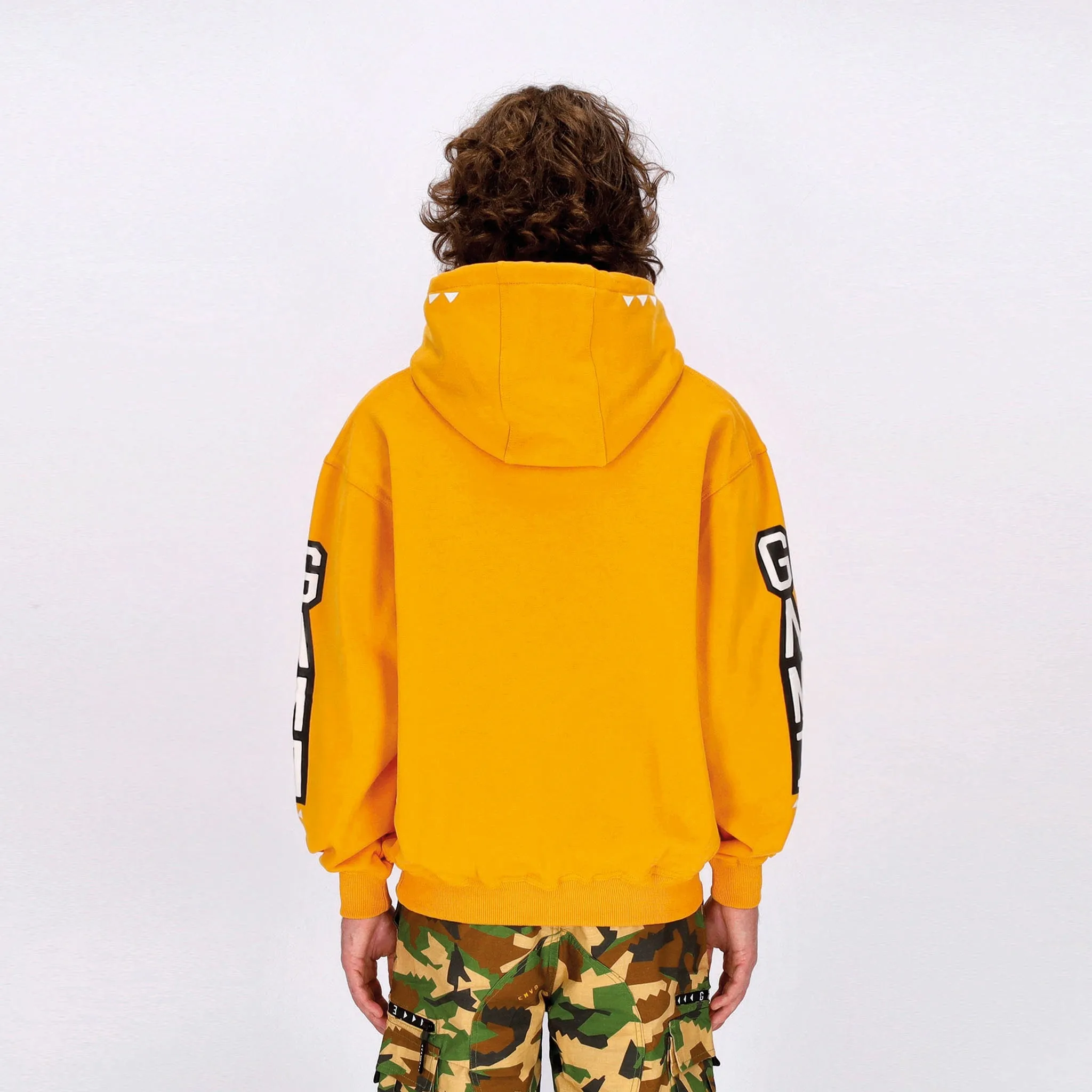 Felpa Cappuccio Uomo Armscript G-hoodie Mustard