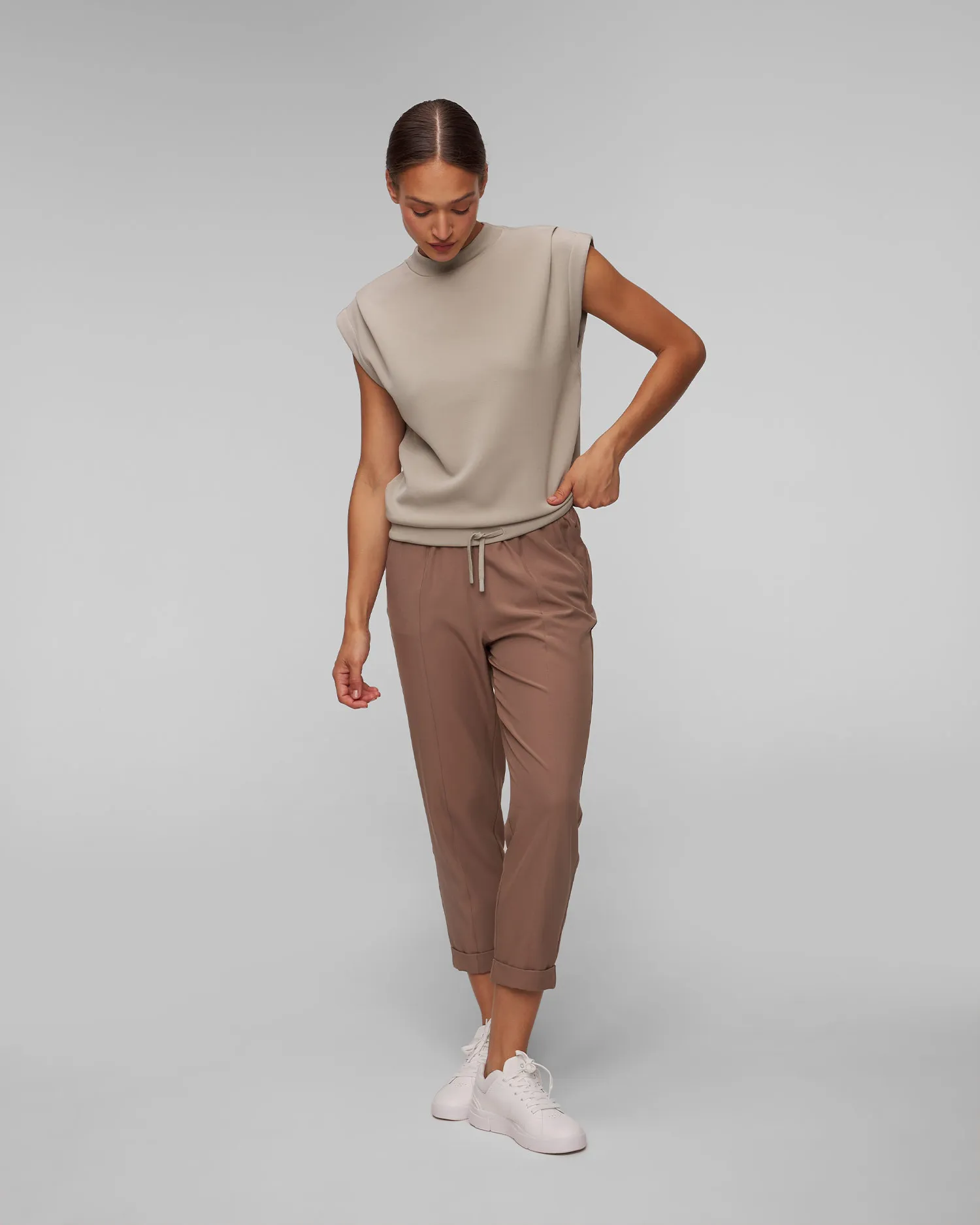 Felpa da donna Varley Otis Sleeveless Sweat var01893-abst