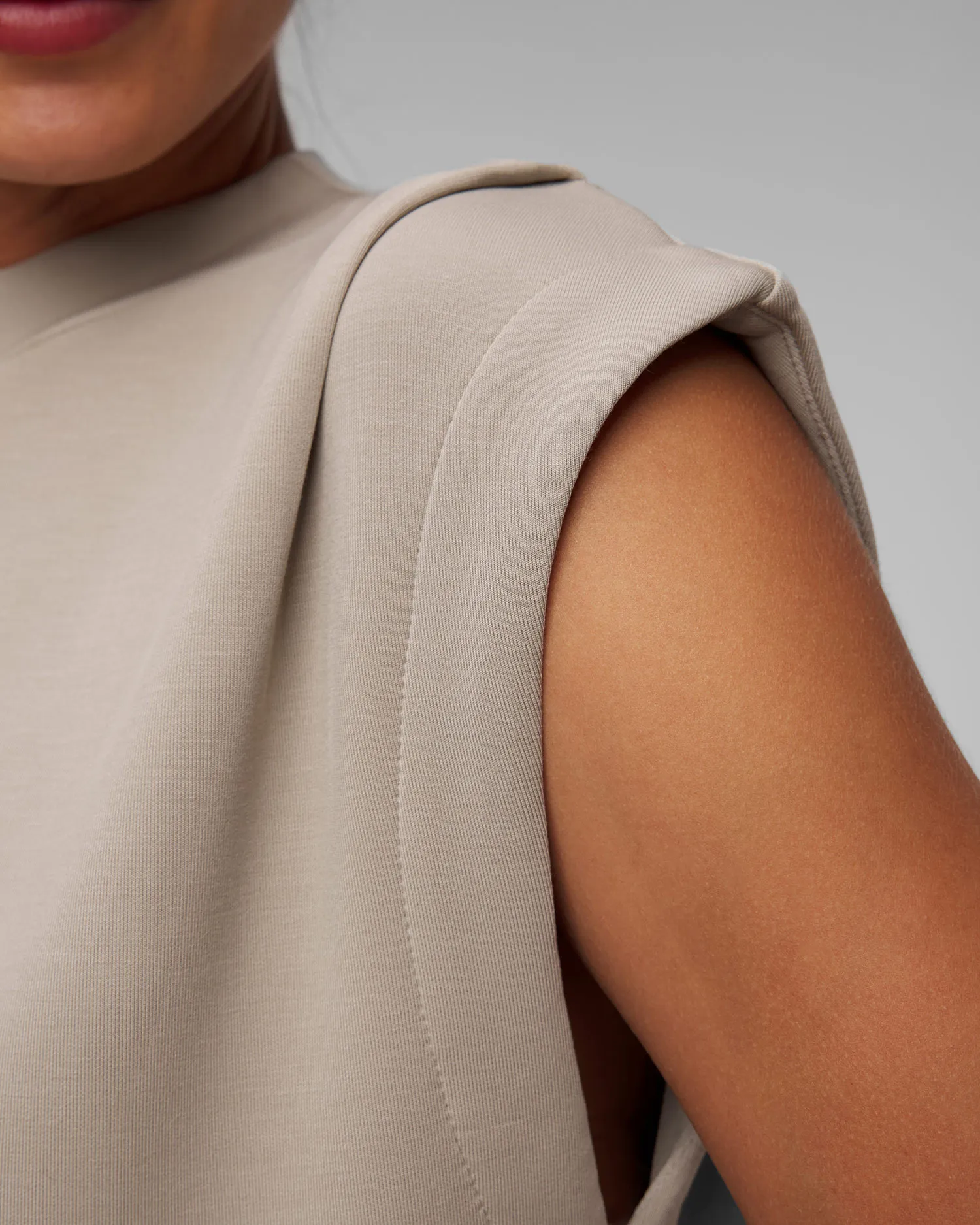 Felpa da donna Varley Otis Sleeveless Sweat var01893-abst