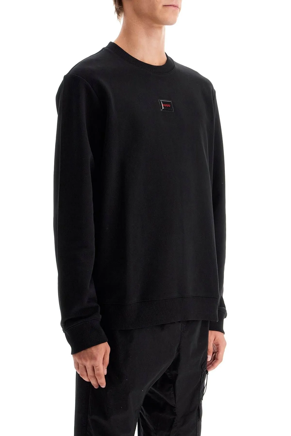Felpa di Hugo Crewneck con logo