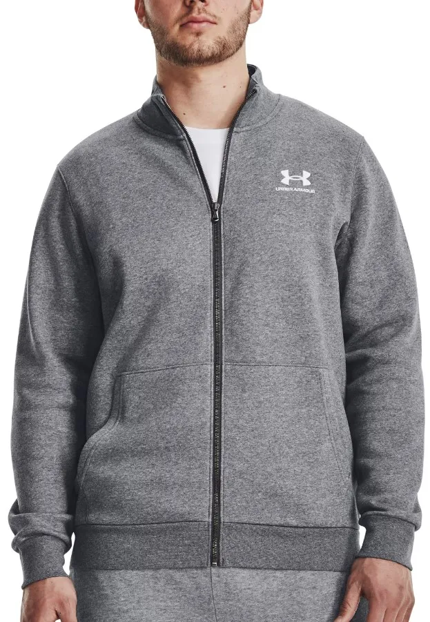 Felpe Under Armour UA Essential Flc Track Jkt-GRY