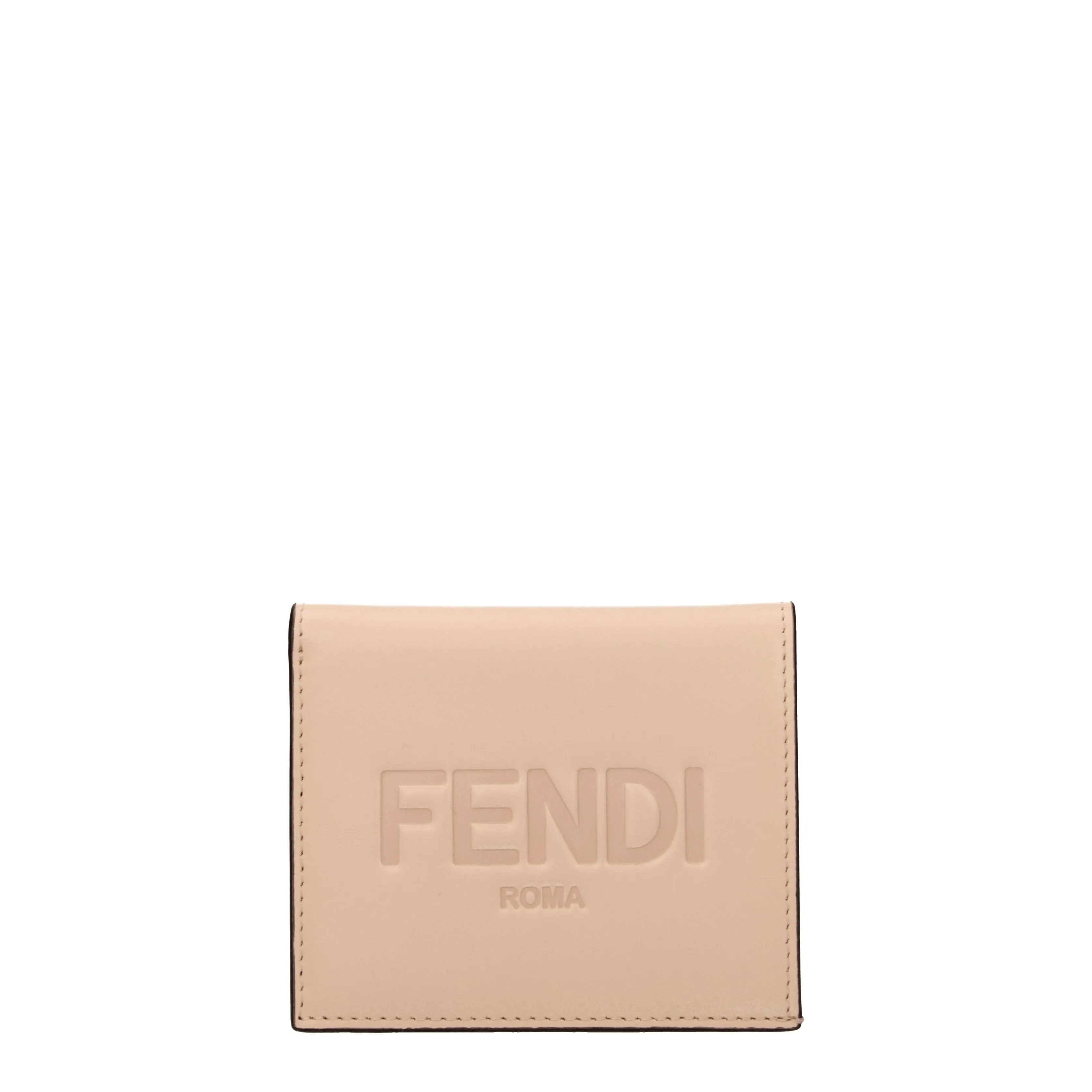 Fendi Portafogli Donna Pelle Rosa/Rosa Antico