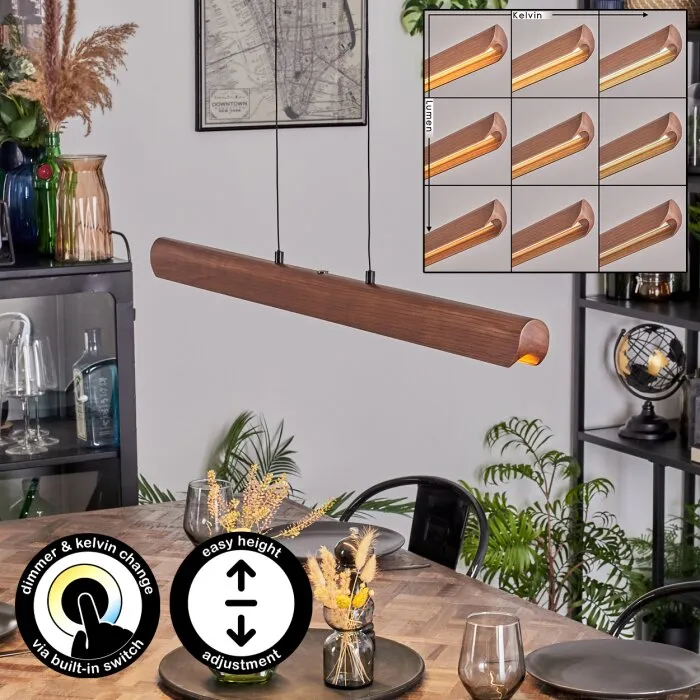 Fugelsta Lampadario a sospensione, Lampada a sospensione LED Nero, 1-Luce