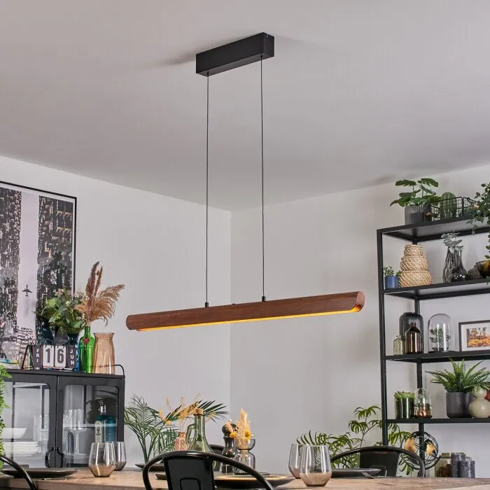 Fugelsta Lampadario a sospensione, Lampada a sospensione LED Nero, 1-Luce