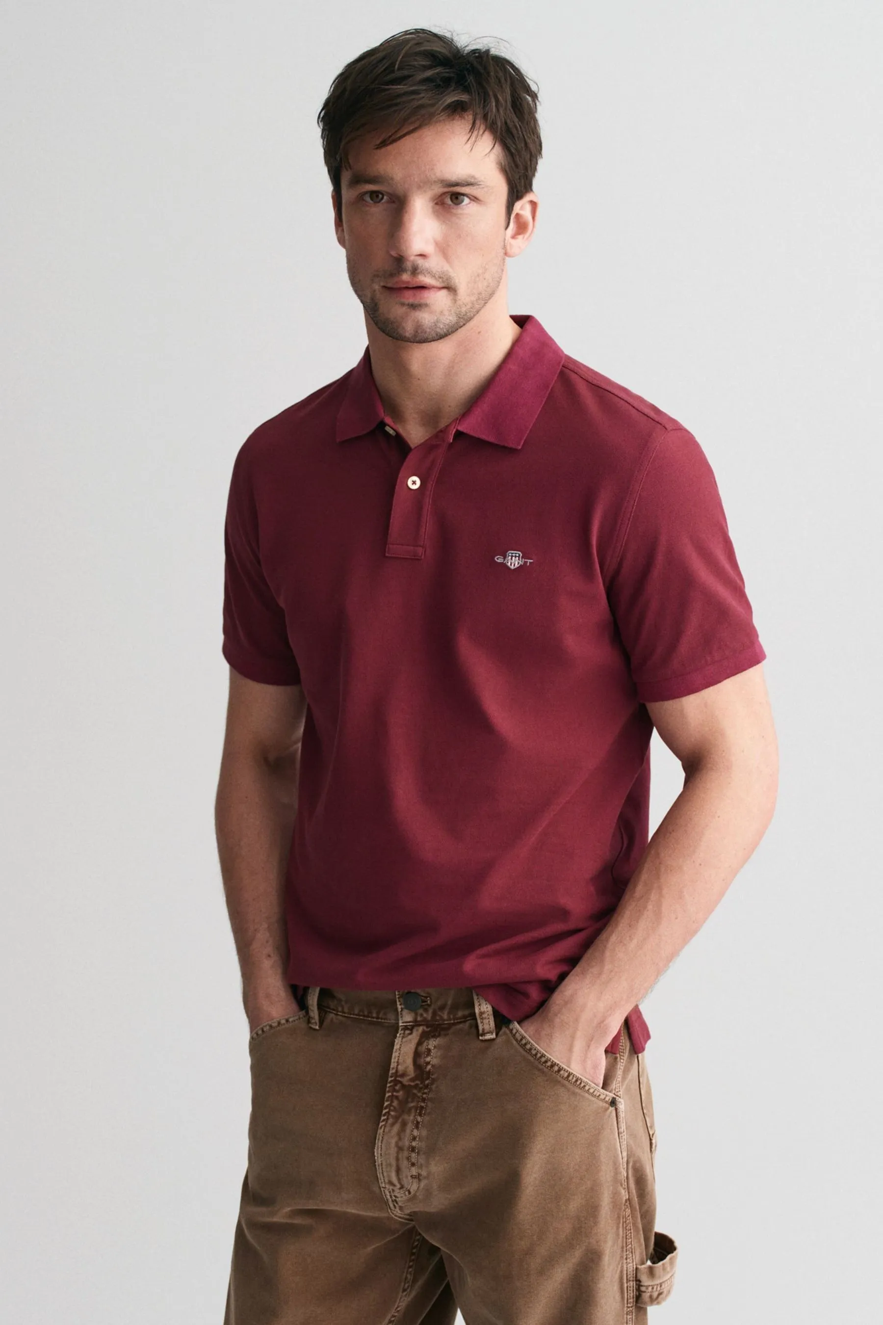 GANT regular  - Manica corta - Polo in piqué    