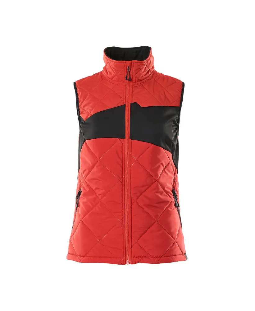 Gilet Rosso/Nero Mascot Workwear 18075-318, XL per , Unisex, Idrorepellente