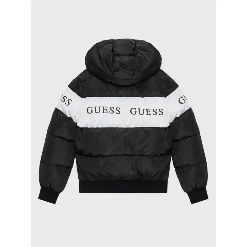 GIUBBOTTO CON CAPPUCCIO PER BAMBINI GUESS