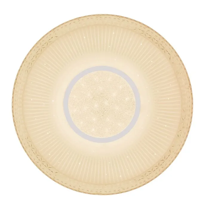 Globo KLEMENS Plafoniera LED Bianco, 2-Luci, Telecomando, Cambia colore