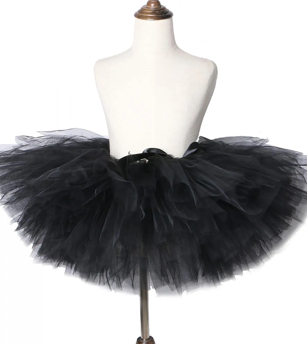 Gonna nera Tutu per ragazze Gonna in tulle Bambino Neonato Tutù soffice per ballare Festa di compleanno Abito da ballo Gonne Sol