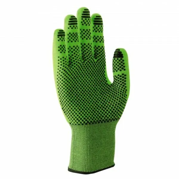 Guanti da lavoro Uvex C500 Dry, Tg. 7, in HPPE, col. Verde