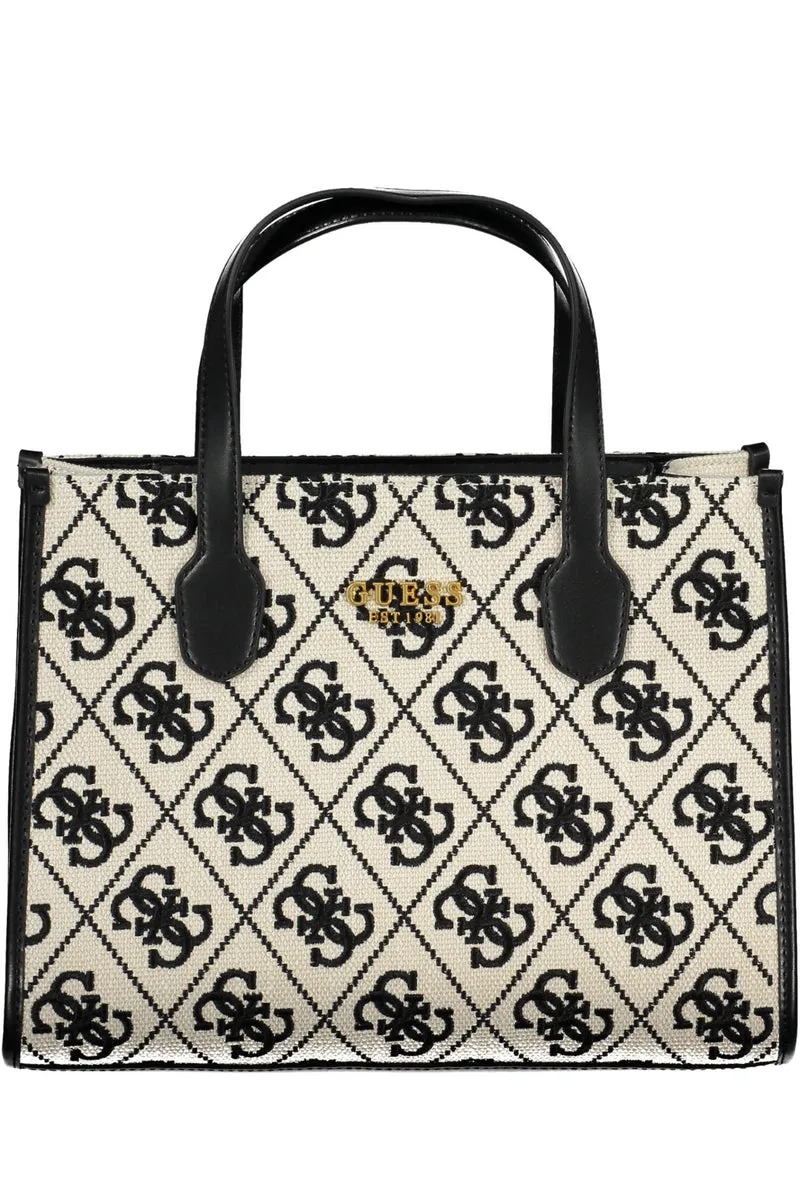 GUESS JEANS BORSA DONNA BIANCO