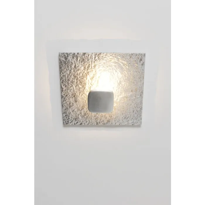 Holländer CESARE Plafoniera LED Argento, 2-Luci