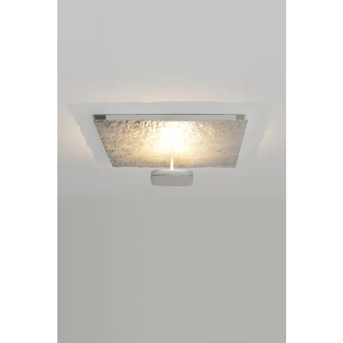Holländer CESARE Plafoniera LED Argento, 2-Luci