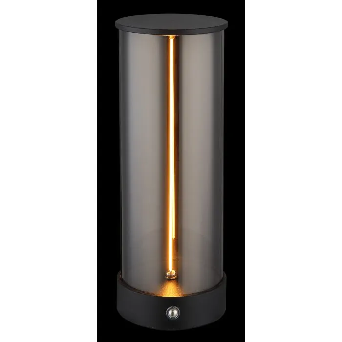 Illuminazione Globo Lighting Bendy Lampada da tavolo LED Nero, 1-Luce