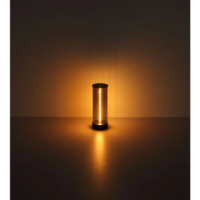 Illuminazione Globo Lighting Bendy Lampada da tavolo LED Nero, 1-Luce