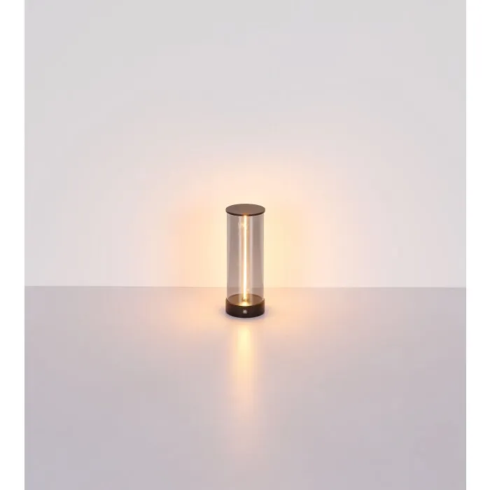 Illuminazione Globo Lighting Bendy Lampada da tavolo LED Nero, 1-Luce