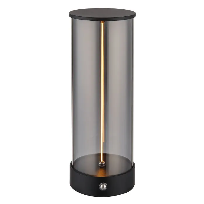 Illuminazione Globo Lighting Bendy Lampada da tavolo LED Nero, 1-Luce