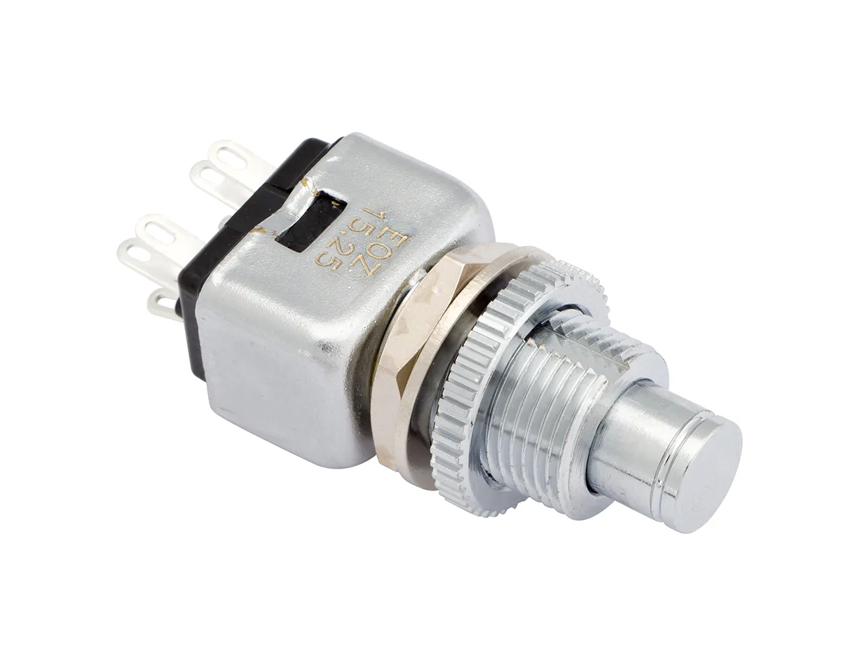 Interruttore a pulsante EOZ, Momentaneo, DPDT, , 100 μA, IP65, IP67 Montaggio a pannello