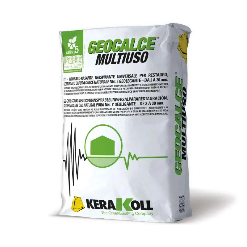 Intonaco Rasante traspirante universale multiuso 25 kg 