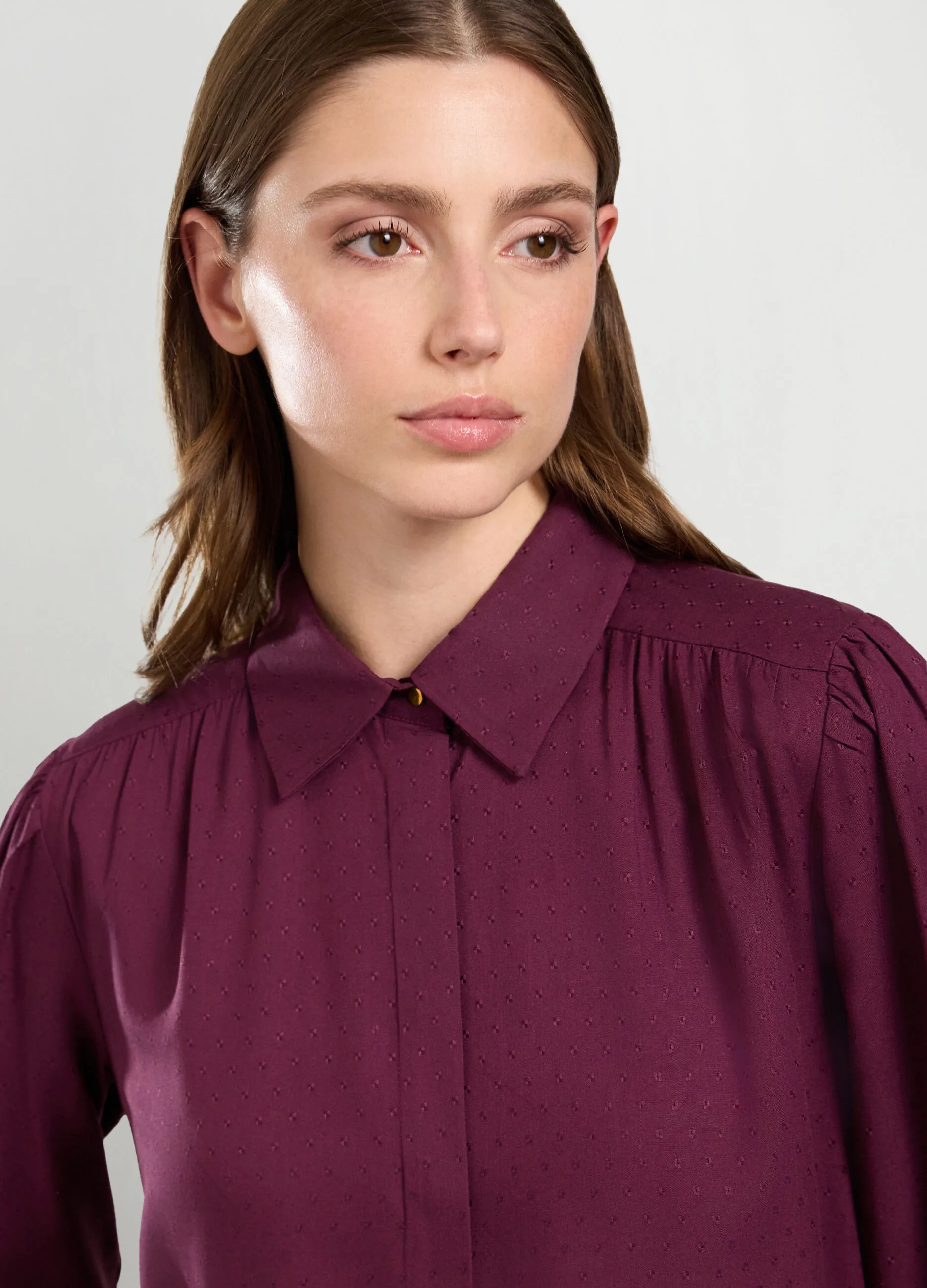 IWIE  Camicia in pura viscosa donna