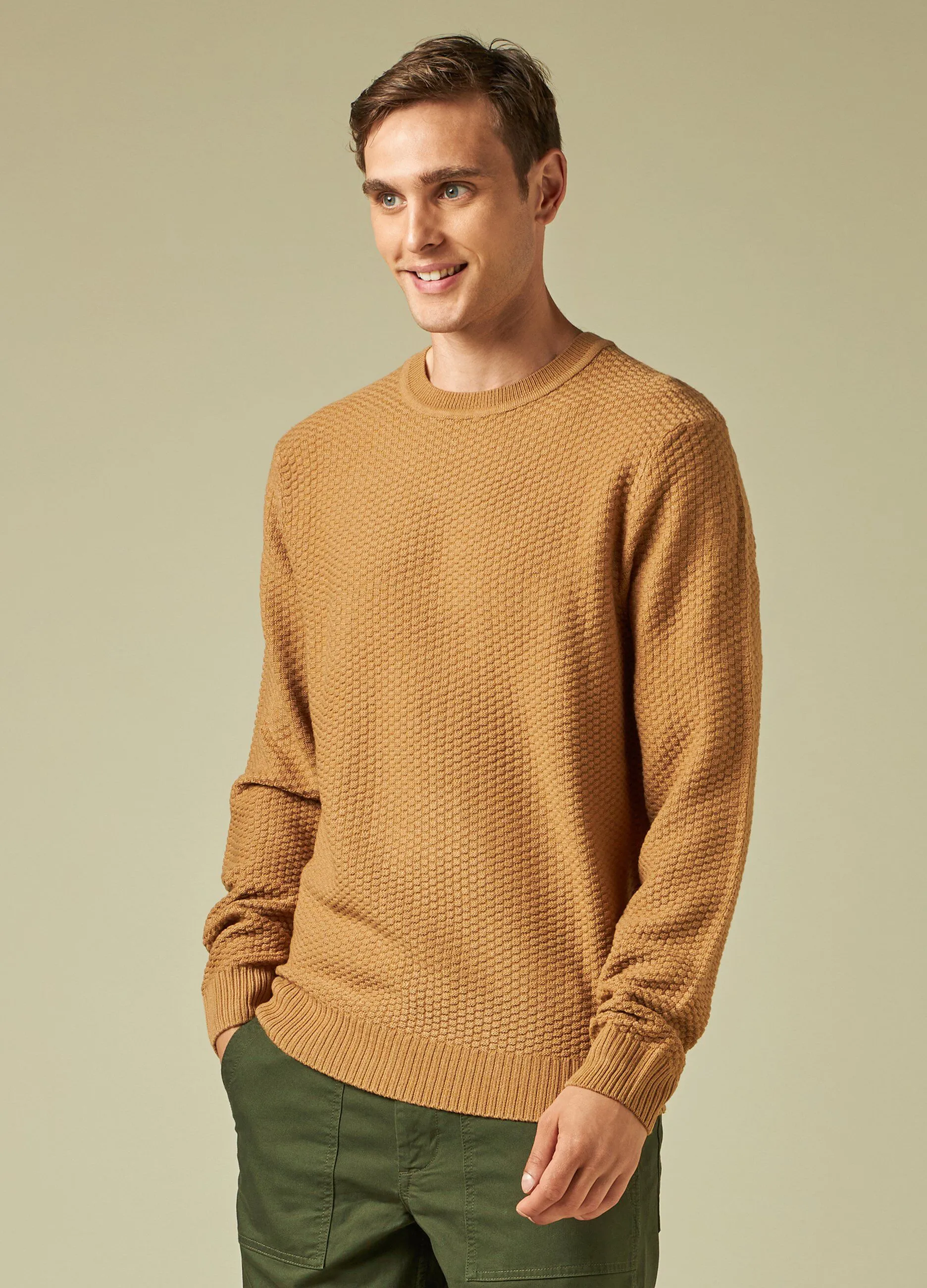 J. HART & BROS  Tricot girocollo uomo