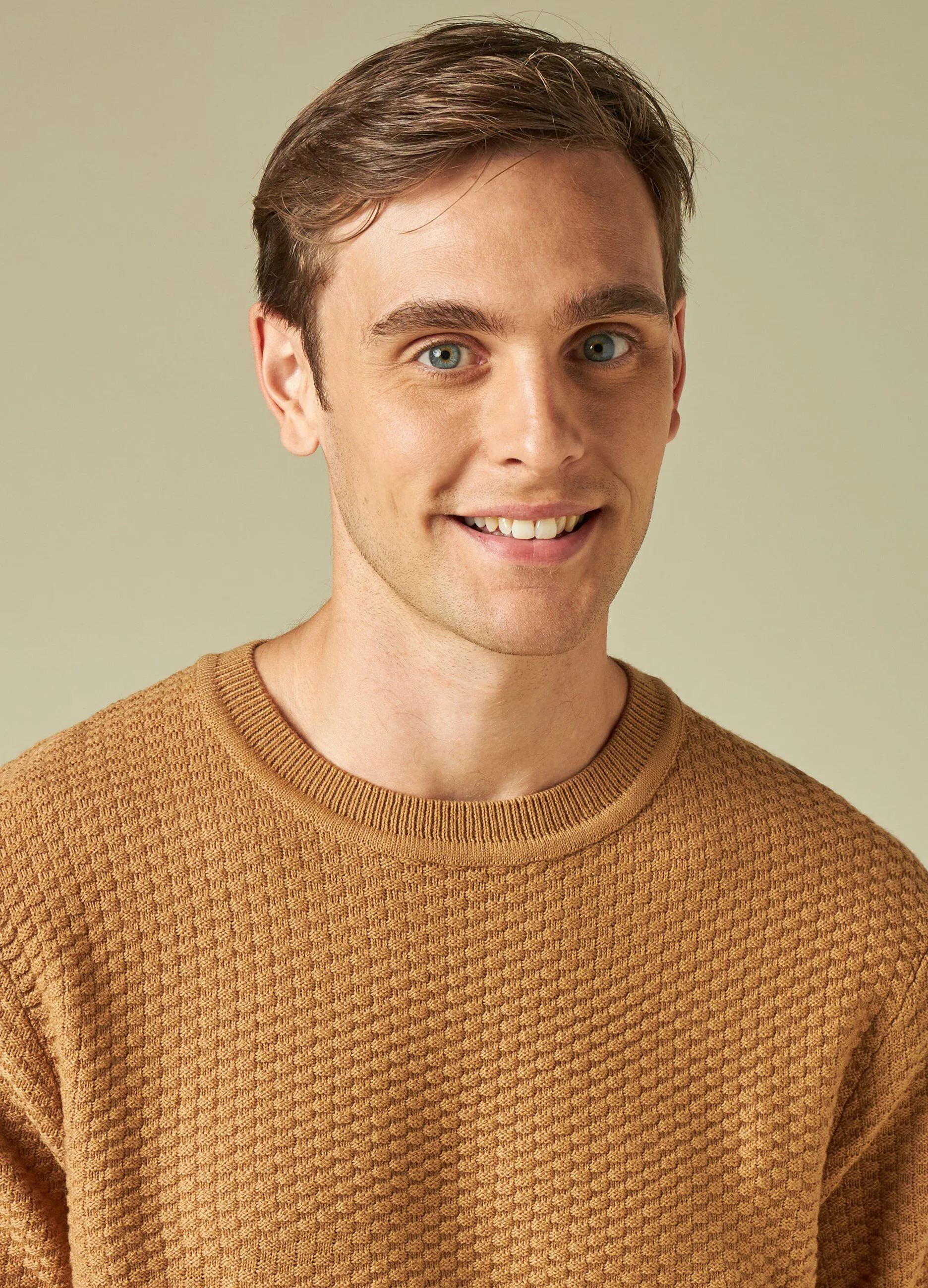 J. HART & BROS  Tricot girocollo uomo