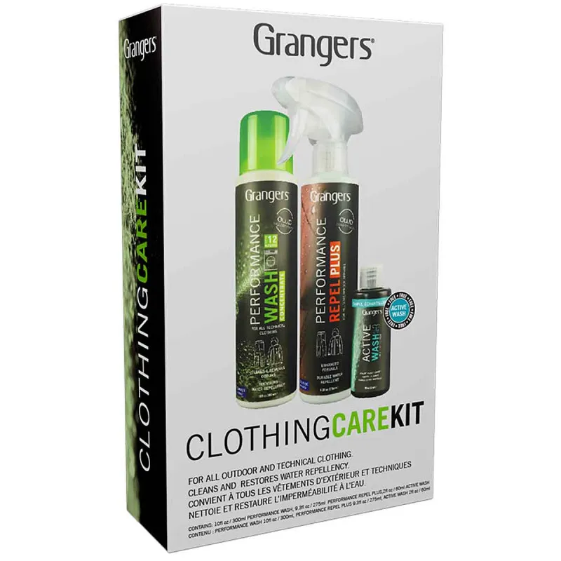 Kit entretien des vêtements outdoor
