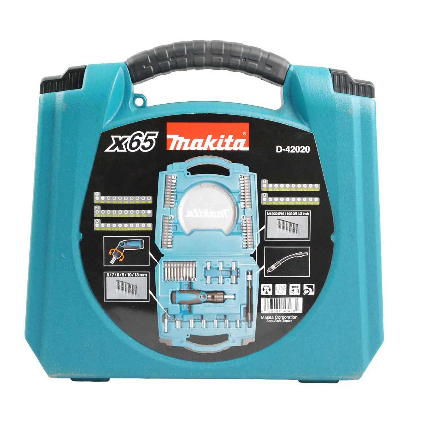 Kit Makita clx228aj+combo65access con trapano avvitatore hp333d + avvitatore ad impulsi td101d + 2 batterie bl1021 + caricabatte