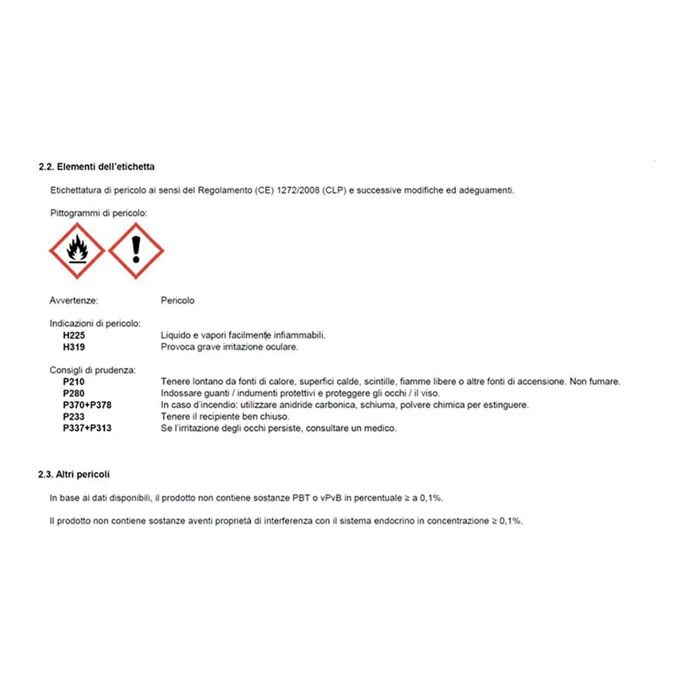 La gommalacca flacone 250 ml